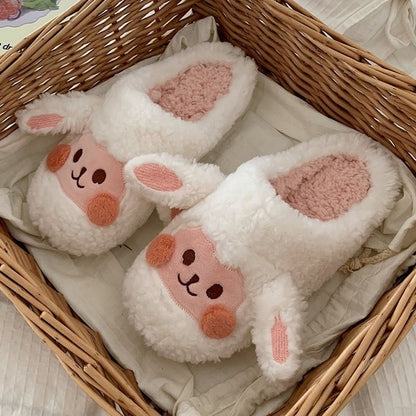 Fluffy Cute Animal Slippers