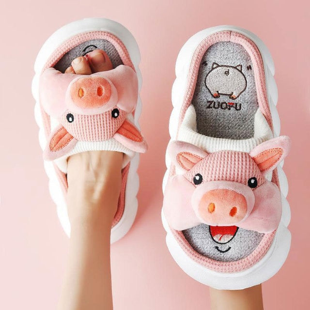 Lovely Animals Bedroom Slippers